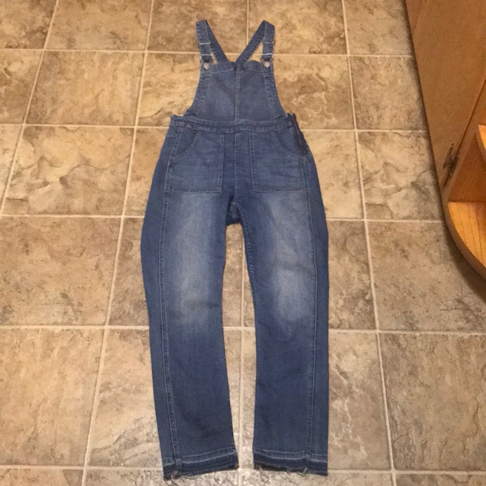 Madewell Drop Hem Overalls